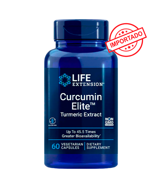 Life Extension Curcumin Elite Turmeric Extract | 60 vegetarian capsules