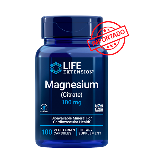 Life Extension Magnesium (Citrate) | 100 mg, 100 vegetarian capsules